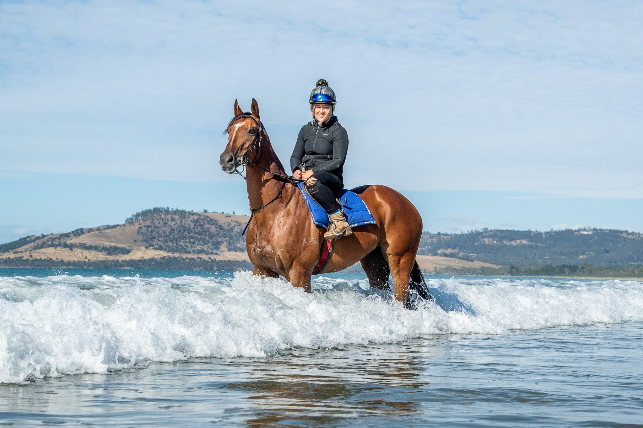 The Inevitable, Brunton Keys Racing, Seven Mile Beach — Beach & Trackwork photograph by Sharon Lee Chapman