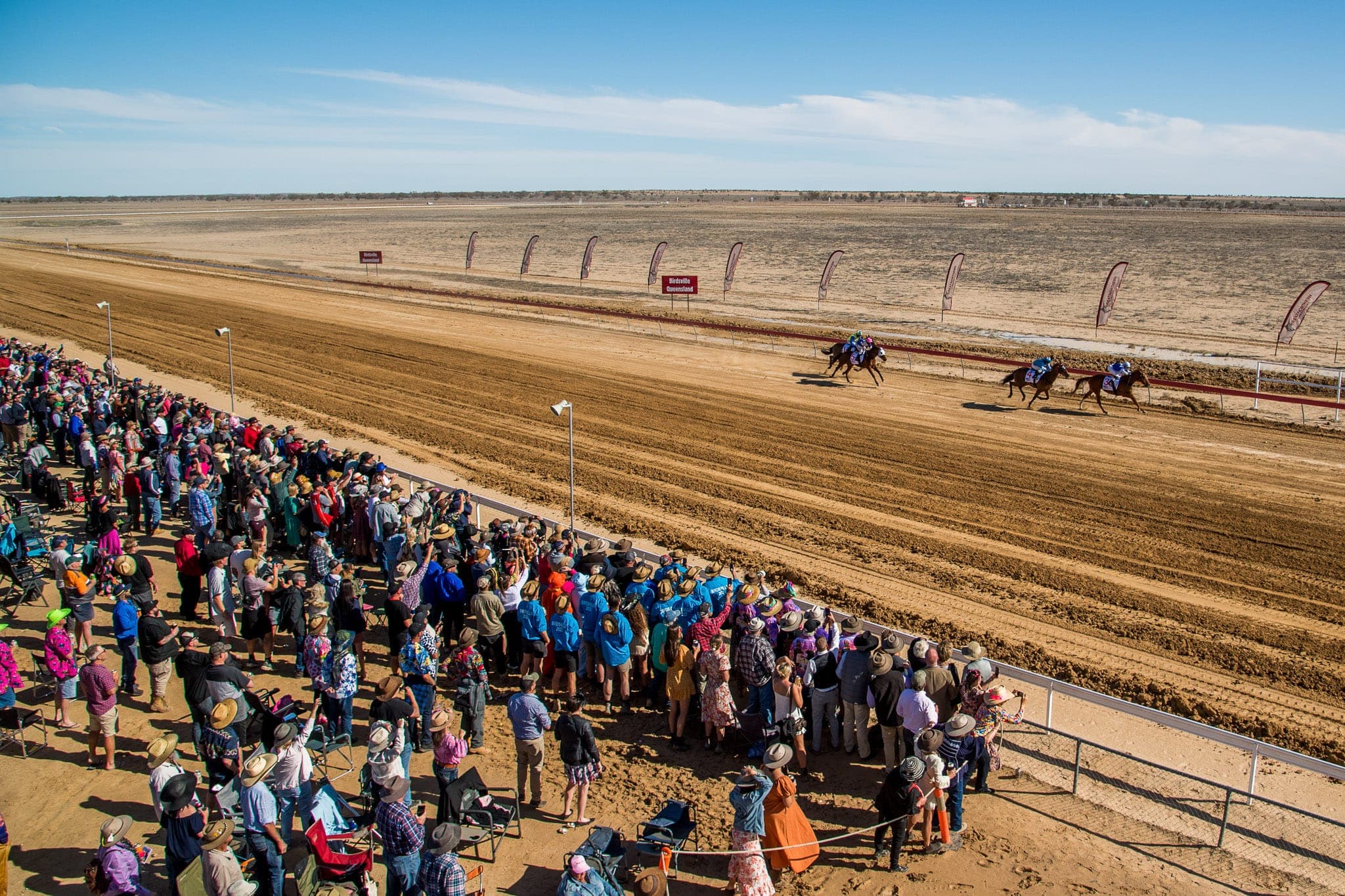 Birdsville — Racing photograph by Sharon Lee Chapman